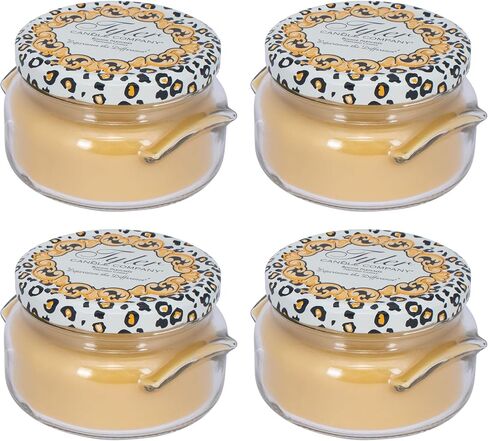 Tyler Creamy White 2-Wick 11 Ounce Glass Aromatherapy Scented Jar Candle Pack of 2, Wishlist in Saudi Arabia