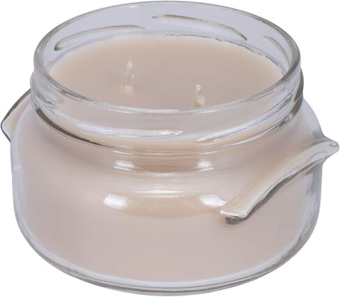 Tyler Creamy White 2-Wick 11 Ounce Glass Aromatherapy Scented Jar Candle Pack of 2, Wishlist in Saudi Arabia