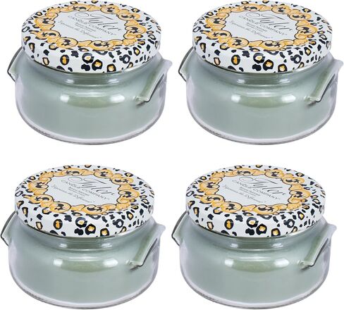 Tyler Creamy White 2-Wick 11 Ounce Glass Aromatherapy Scented Jar Candle Pack of 2, Wishlist in Saudi Arabia