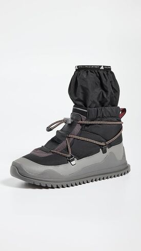 adidas by Stella McCartney Women's aSMC Winterboot COLD.RDY, Black/Grey Four/Active Orange, 6.5 Medium US in Saudi Arabia