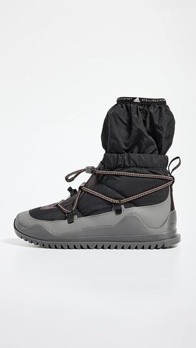 adidas by Stella McCartney Women's aSMC Winterboot COLD.RDY, Black/Grey Four/Active Orange, 6.5 Medium US in Saudi Arabia