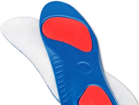 Tacco Champion Sports Insoles, Shoe Inserts Pads for Shock Absorption and Cushioning, Feet and Heels, Relaxation for Muscles, Tendons and Ligaments, (46 EUR/US M13) in Saudi Arabia