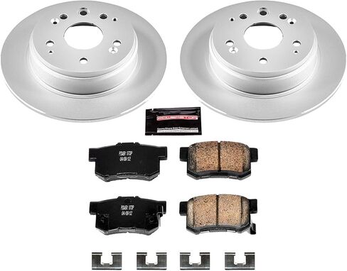 Power Stop KOE2308 Autospecialty Rear Replacement Brake Kit-OE Brake Rotors & Ceramic Brake Pads in Saudi Arabia