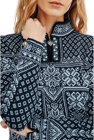 Dale of Norway Women's Long Sleeve Pullover Wool Sweater in Kuwait