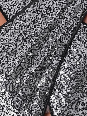 Allegra K Sequin Dress for Women's Halter Neck Sleeveless Bodycon Cocktail Party Mini Dresses in Saudi Arabia
