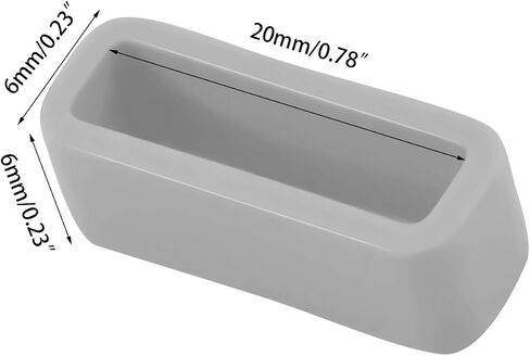 4pcs Silicone Watch Band Loop - Rubber Watch Holder for Watch Band Keeper Repair Replacement Use in Saudi Arabia