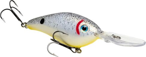 Strike King (HC6XD-584) Promodel Crankbait S6XD Fishing Lure, 584 - Oyster, 1 oz, Unique Curved Bill and Balance in Saudi Arabia