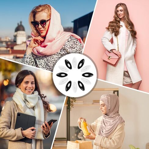 Hanycon Multicolor Scarf Safety Pins, Set of 30 in Kuwait