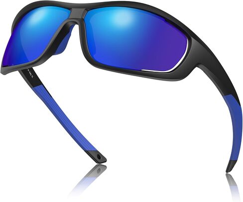 CARFIA Polarized Sports Sunglasses for Men and Women TR90 Lightweight Cool Frame Driving Cycling Running Fishing Eyewear in Kuwait