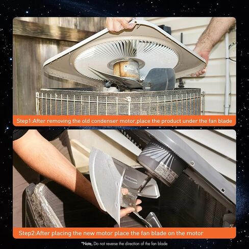RV AC Condenser Fan Motor Compatible with Genteq F48AF70A61 Fan Motor fit Dometic RV Air Conditioner Product Number 3315332.005 1/5 Hp 115V 2.5A 3 Speeds in Saudi Arabia