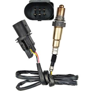 Dropwater Upstream Upper Air Fuel Sensor Replacement for Audi A4 A8 Tt Quattro 1.8L 4.2L,for Vw Golf Jetta Passat Phaeton Oxygen O2 Sensor,Replaces#234-5115 OS2397 17005 75-2773