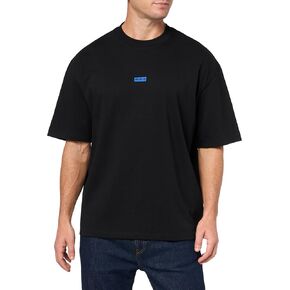 HUGO Men's Small Logo Block Cotton T-Shirt