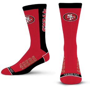 For Bare Feet - NFL MVP Classic Team Logo Youth Size Kids Crew Socks Approx. 4-8 years old