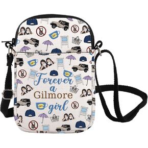 FOTAP Gilmore Luke's Crossbody Bag Lorelai And Rory Fans Gift Luke's Diner Shoulder Bag Gilmore TV show Merchandise