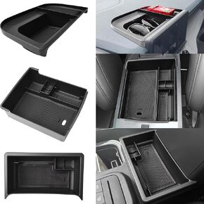 3PCS Organizer Compatible with Ford Maverick 2022 2023 2024 2025 Accessories,Armrest Insert Tray & Lower Center Console & Dashboard Organizer for Maverick XL XLT Lariat Pickup Truck