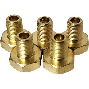 Rema Tip Top AD1 Pack of 5 Large Bore Tire Valve Adapters for OTR, Truck and Farm Tires - Changes Large Bore Valve Stems Down to Standard Bore