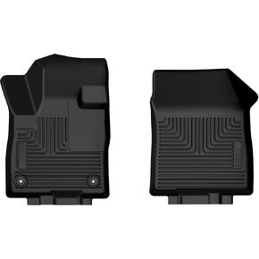Husky Liners Weatherbeater Floor Mats | Fits 2024 Lincoln Nautilus | Front Row, 2-pc Black - 13621