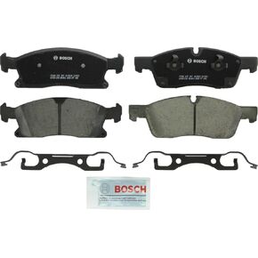 BOSCH BC1629 QuietCast Premium Ceramic Disc Brake Pad Set- Compatible with Select Dodge Durango; Jeep Grand Cherokee; Mercedes-Benz GL350, GL450, GLE300d, GLE350, GLE400, GLS350d, GLS450, ML350; FRONT
