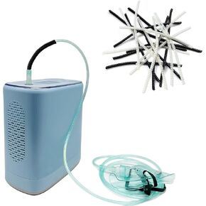 20PCS Holder for Oxygen Hose Tubing Supports for Oxygen Hose Keep Oxygen Hose from Kinking Compatible with Oxygen Concentrator Portable Oxygen Tubing