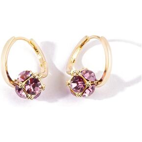 Lymphvity Earrings for Women Lymphatic Germanium Earrings Histone Lymphvity Acupuncture Earrings Lymphatic Drainage Earrings Cubic Zirconia Lymph Earrings for Women Jewelry