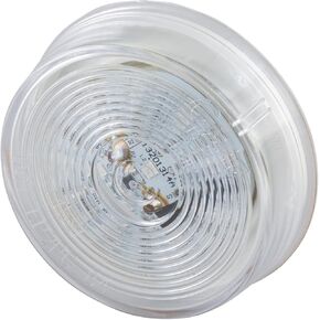 Grote G1043 Hi Count LED Clearance Marker Light with Optic Lens - 2.5", Amber with Clear Lens