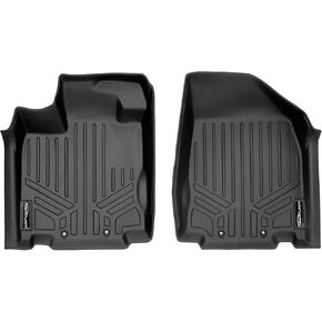 SMARTLINER Custom Floor Mats 1st Row Liner Set Black Compatible with 2013-2020 Nissan Pathfinder / 2013 Infiniti JX35 / 2014-2020 QX60