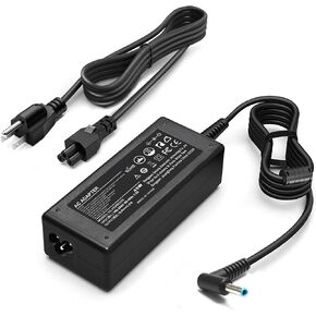 19.5V 3.33A Envy Charger, Laptop Charger for HP Envy 13 15 17 X360 15-1039wm 15-1033wm 15-w117cl 15-w237cl 15m-cn0011dx 15m-bp111dx 15m-bq121dx 17m-bw0013dx with Power Cord