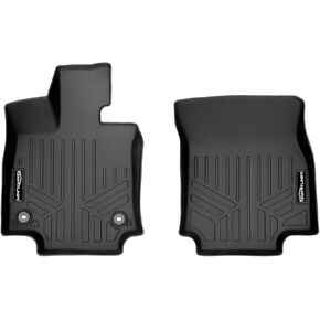 SMARTLINER Custom Fit Floor Mats 1st Row Liner Set Black for 2019-2021 Toyota RAV4 - All Models