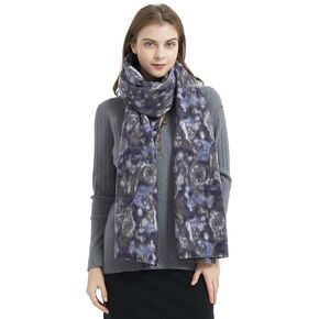 Long Plaid Blanket Scarf Casual Shawl Wraps Warm Winter Scarf for Women Cold Weather