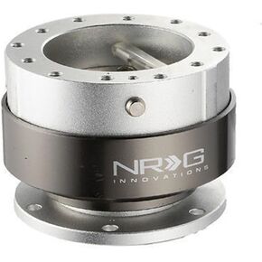 NRG Steering Wheel Quick Release Kit - Gen 2.0 - Silver - Part # SRK-200SL
