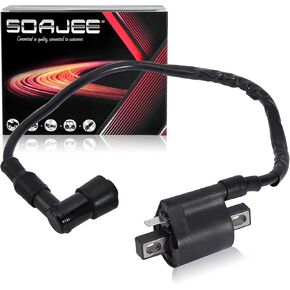 Ignition Coil Compatible with Yamaha Badger 80 YFM80 / Bear Tracker 250 YFM250 / Champ 100 YFM100 / Raptor 50 700 700R YFM50 YFM700 YFM700R YFM700RSE YFM700RSP