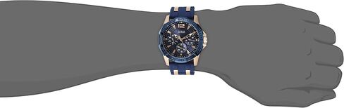 GUESS Iconic Blue Stainless Steel Stain Resistant Silicone Watch in Saudi Arabia