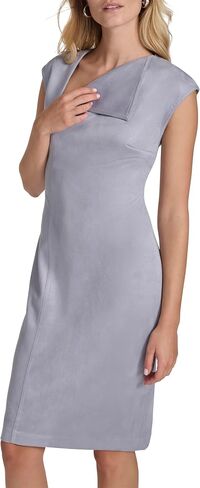 Calvin Klein Women's Work Suede Sheath Dress in Saudi Arabia