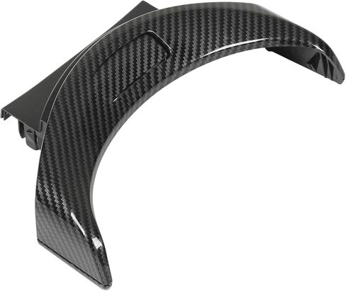 Car Interior Center Console Armrest Storage Box Release Button Switch Protective Cover Trim 2056803307 Replacement for W205 C200 C250 C300 W253 GLC260 GLC200 (Glossy Black) in Saudi Arabia