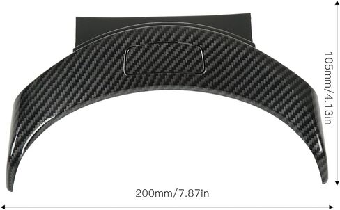 Car Interior Center Console Armrest Storage Box Release Button Switch Protective Cover Trim 2056803307 Replacement for W205 C200 C250 C300 W253 GLC260 GLC200 (Glossy Black) in Saudi Arabia