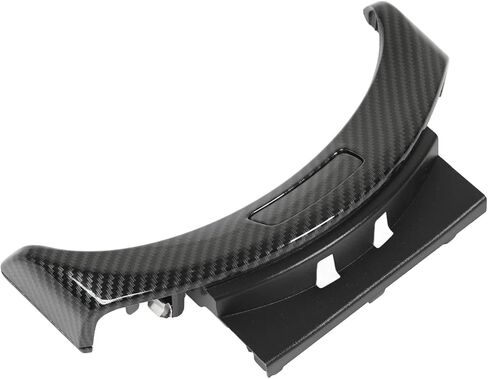 Car Interior Center Console Armrest Storage Box Release Button Switch Protective Cover Trim 2056803307 Replacement for W205 C200 C250 C300 W253 GLC260 GLC200 (Glossy Black) in Saudi Arabia