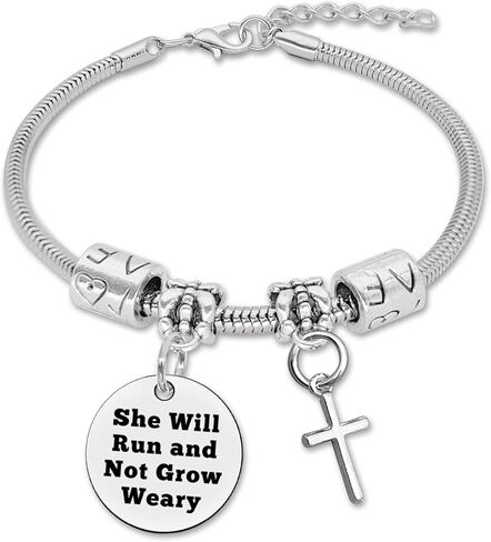 تشغيل الهدايا للنساء تشغيل المجوهرات للنساء هدايا عداء الماراثون عداء مجوهرات هدايا الماراثون للعدائين هدايا عداء للنساء العدائين ملهمة هدية الكتاب المقدس الآية الهدايا الدينية in Kuwait