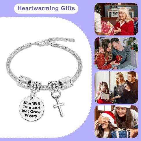 تشغيل الهدايا للنساء تشغيل المجوهرات للنساء هدايا عداء الماراثون عداء مجوهرات هدايا الماراثون للعدائين هدايا عداء للنساء العدائين ملهمة هدية الكتاب المقدس الآية الهدايا الدينية in Kuwait