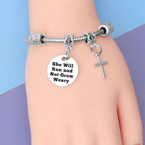 تشغيل الهدايا للنساء تشغيل المجوهرات للنساء هدايا عداء الماراثون عداء مجوهرات هدايا الماراثون للعدائين هدايا عداء للنساء العدائين ملهمة هدية الكتاب المقدس الآية الهدايا الدينية in Kuwait