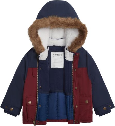 Carter's Boys' Warm Winter Parka Hooded Jacket in Saudi Arabia