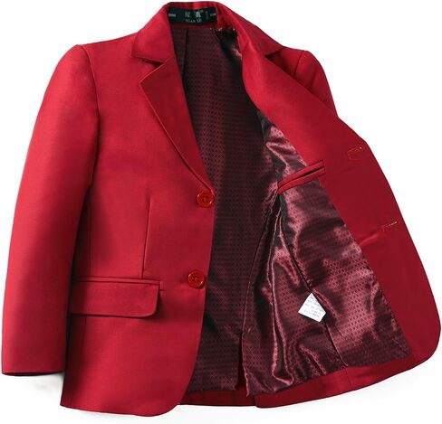 YuanLu Suits for Boys Ring Bearer Outfit Formal Vest and Pants Suit for Boy Wedding Suits Set in Kuwait