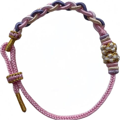 Handcrafted Braided Peach Blossom Knot Charm Bracelet - Elegant Chinese-Design, Red Rope Accent, Perfect for girl gift,granddaughter bracelets for women,jewelry for granddaughter in Saudi Arabia