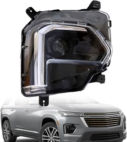 مجموعة المصابيح الأمامية اليسرى متوافقة مع جانب السائق ترافيرس 2022 2023 85596373 GM2503525 in Kuwait