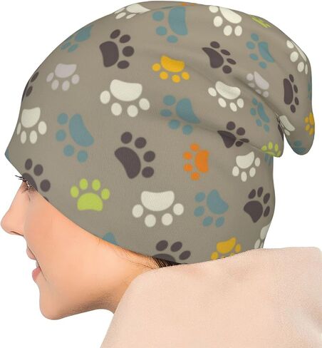 Beanie Chemo Hat Cancer Headwear Knitted Hats Baggy Slouchy Scarf Cap for Adults Women Men in Saudi Arabia