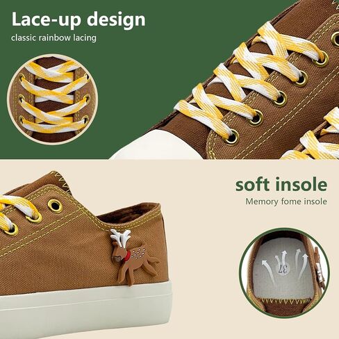 Canvas Shoes for Women Men Sneakers Fashion High Low Tops Christmas Shoes Classic Casual Tennis Running Walking Santa Shoes Unisex in Kuwait