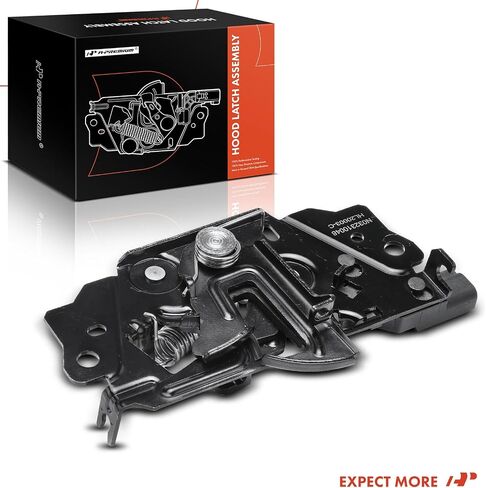 A-Premium Front Hood Latch Assembly Compatible with Ford & Lincoln Vehicles - Escape 2013-2019, Focus 2012-2018, MKC 2015-2019, Front Hood Lock - Replace# CV6Z16700B in Saudi Arabia