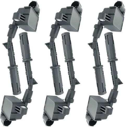 Ignition Coil Pack Compatible With Mercedes-Benz C E G GL R GLK M-Class T-Model C350 E350 G550 GL550 GLE GLS ML550 R350 S350L S550L SLK AMG M152 M157 M276 M278 Replaces OEM UF671 UF741 (1) in Kuwait