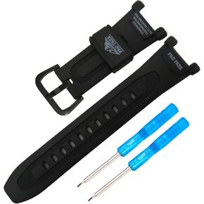 Resin Watch Band Replacement for Casio Protrek PRG-240 PRG-40 PAG-40 Wirstband accessories for Men and Women