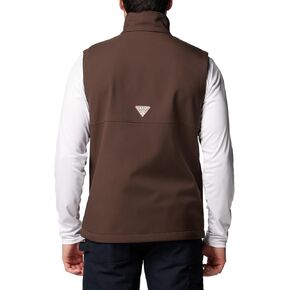 Columbia Men's PHG Ascender II Softshell Vest, Red Rocks/Timberwoods Camo, Large