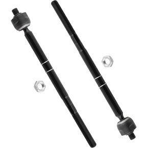 2Pcs Front Inner Tie Rods End Links LH Driver & RH Passenger Fit For Ford Escape 2001-2007, For Mazda Tribute 2001-2006, For Mercury Mariner 2005-2007 Replace# EV424